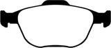 EBC 02-04 Ford Focus 2.0 SVT Yellowstuff Front Brake Pads - DP41641R