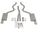 aFe MACHForce XP Exhausts Cat-Back SS-304 EXH w/ Polished Tips 15-16 Ford Mustang EcoBoost 2.3L (t) - 49-33084-P