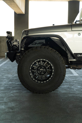 DV8 Offroad 07-18 Jeep Wrangler JK Slim Fender Flares - FDJK-07
