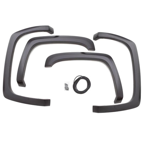 Lund 07-14 GMC Sierra 2500 SX-Sport Style Textured Elite Series Fender Flares - Black (4 Pc.) - SX110T