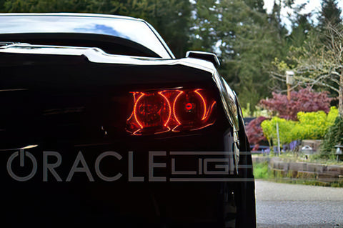Oracle Chevy Camaro Non-RS 14-15 Dual Halo Kit Round Style - ColorSHIFT w/ BC1 Controller - 2387-335