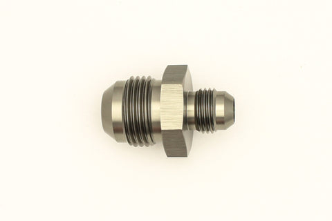 DeatschWerks 10AN Male Flare To 6AN Male Flare Reducer Straight Coupler - 6-02-0205