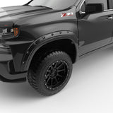 EGR 19-22 Chevrolet Silverado 1500 Traditional Bolt-On Look Fender Flares Black Set Of 4 - 791694-GBA