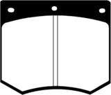 EBC 75-86 Ac 3000 3.0 Redstuff Front Brake Pads - DP3291C