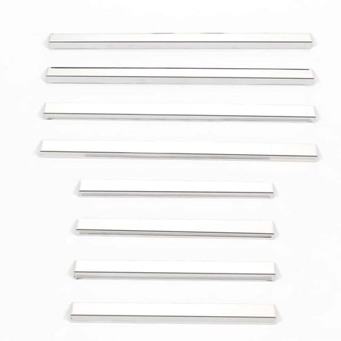 Putco 14-18 Chevy Silverado LD / GMC Sierra LD - Crew Cab (8pcs) Stainless Steel Door Sills - 95173