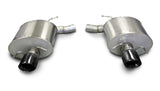 Corsa 2009-2014 Cadillac CTS Sedan V 6.2L V8 Black Sport Axle-Back Exhaust - 14941BLK