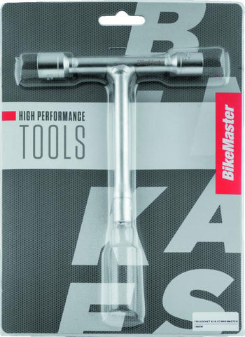 BikeMaster T-Handle 3-Way Socket - 8mm/10mm/12mm - 150330