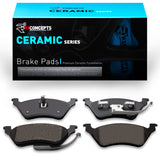 R1 01-07 Dodge Caravan Rear Ceramic Brake Pads - 2310-0858-00