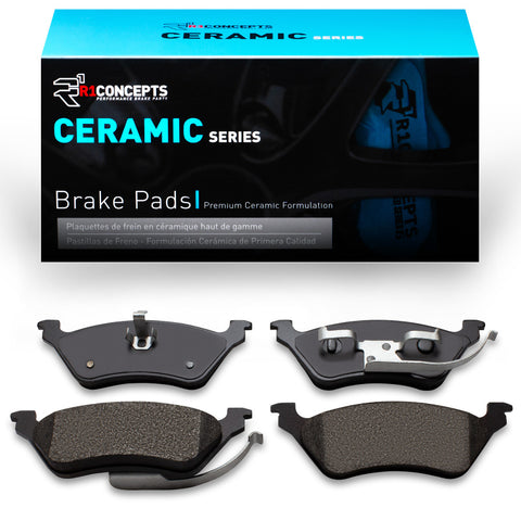 R1 01-07 Dodge Caravan Rear Ceramic Brake Pads - 2310-0858-00