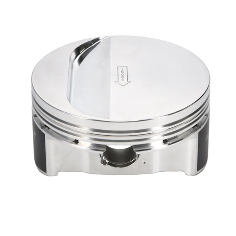 Manley Chevrolet LS Series 4.000in Stroke 4.125in Bore -5cc Flat Top Standard Pistons - Set of 8 - 592300C-8