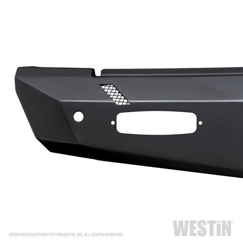 Westin 14-18 Chevy Silverado 1500 Pro-Series Rear Bumper - Textured Black - 58-421005