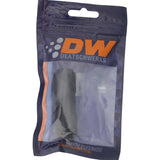 DeatschWerks 3/8in Female EFI Quick Connect to 3/8in Female EFI Quick Connect - Anodized Matte Black - 6-02-0136-B
