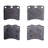 DFC 92-99 Volkswagen Eurovan Front 4000 Hybridynamic Brake Pads - 4000-0703-00