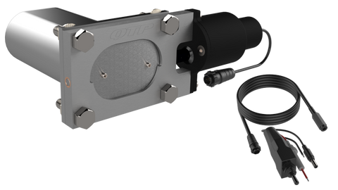 QTP Bolt-On QTEC Low Profile Oval Electric Cutout Valve - QTEC33