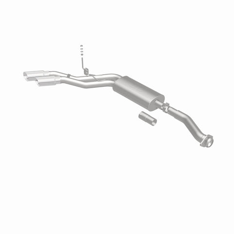 MagnaFlow 11-13 Ford F-150 Pickup Dual Same Side Before P/S Rear Tire Stainless CatBack Perf Exhaust - 15101