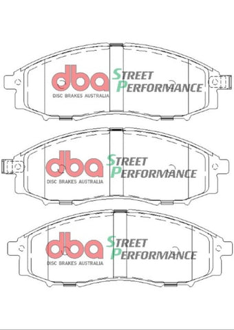DBA 00-04 Nissan Xterra SP500 Front Brake Pads - DB1439SP