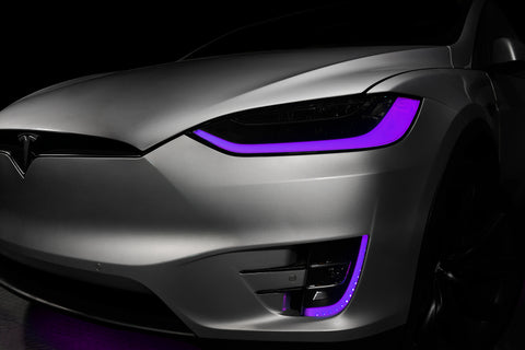 ORACLE Lighting 16-21 Tesla Model X Dynamic ColorSHIFT Headlight & Fog Light DRL Kit - 1467-332