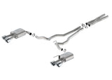 Ford Racing 2024 Mustang 5.0L Sport Non-Active Cat-Back Exhaust w/Valance - Chrome Tip - M-5200-M5SCV