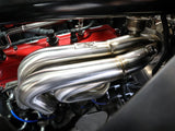 aFe Twisted 304SS Header 2020 Chevy Corvette (C8) 6.2L V8 - Brushed - 48-34148-H