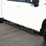 Westin 2019-2026 Chevy Silverado/Sierra 1500 Crew Cab Non LD PRO TRAXX 4 Oval Nerf Step Bars - Black - 21-24135