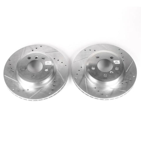 Power Stop 04-10 BMW X3 Front Evolution Drilled & Slotted Rotors - Pair - EBR688XPR