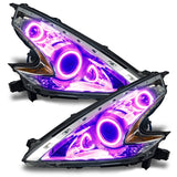 Oracle Nissan 370 Z 09-20 Dual Halo Kit - ColorSHIFT w/ BC1 Controller - 2380-335