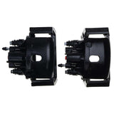 Power Stop 11-18 Ram 1500 Rear Black Calipers - Pair (w/Bracket) - S4836BLK