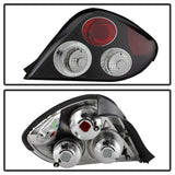 Spyder Hyundai Tiburon 03-05 Euro Style Tail Lights Black ALT-YD-HYT03-BK - 5005434