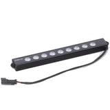 Putco 07-18 Jeep Wrangler - License Plate Frame w/ 10in Luminix Light Bar 3600LM - 2281L