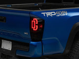 Raxiom 16-23 Toyota Tacoma XW Series Sequential LED Tail Lights- Black Housing/ Smoked Lens - TT30330