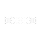 KC HiLiTES FLEX ERA LED Clear Combo Beam Lens for Light Bars - 4273