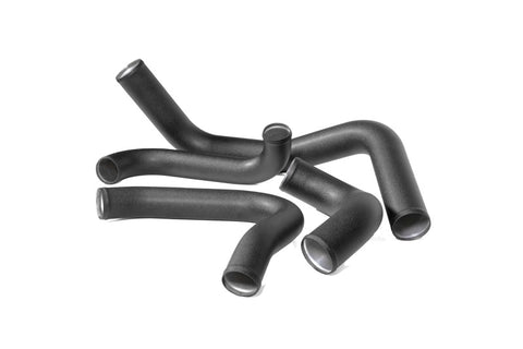 PERRIN 22-26 Subaru WRX Front Mount Intercooler Kit (Black Tubes & Silver Core) - PSP-ITR-441SL/BK