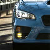 Rigid Industries 12-18 Subaru BRZ / 12+ WRX STI s360-Series 4in LED SAE J583 Fog Light kit - Yellow - 37119