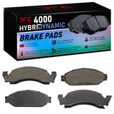 DFC 86-93 Ford F-150 RWD Front 4000 Hybridynamic Brake Pads - 4000-0375-00