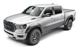 Bushwacker 19-22 Ram 1500 (Excl. Rebel/TRX) 76.3 & 67.4in Bed Pocket Style Flares 4pc Set - Black - 50924-02