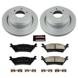 Power Stop 12-18 Ford F-150 Rear Z17 Evolution Geomet Coated Brake Kit - CRK6271