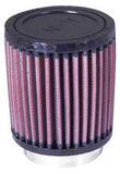K&N Filter Universal Rubber Filter 2 1/4 inch Flange 3 1/2 inch OD 4 inch Height - RU-0600