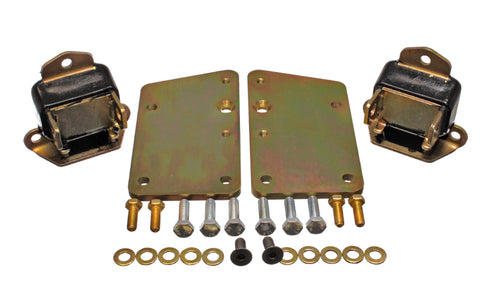 Energy Suspension Ls Conversion Motor Mount Set - Black - 3.1150G