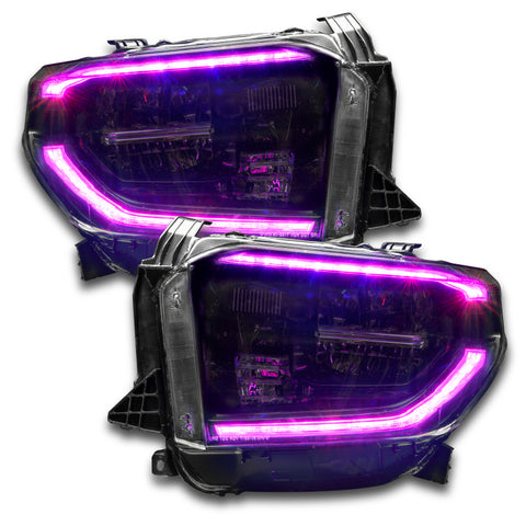 Oracle 18-21 Toyota Tundra Dynamic ColorSHIFT Headlight DRL Upgrade Kit - 1461-332