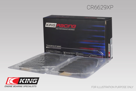 King Engine Bearings Mitsubishi 6G72 (Size 0.25) Connecting Rod Bearing Set - CR6629XP0.25