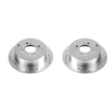 Power Stop 06-08 Hyundai Accent Rear Evolution Drilled & Slotted Rotors - Pair - JBR1334XPR