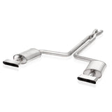 Stainless Works 1992-96 Corvette C4 LT1/LT4 2-1/2in Exhaust System X-Pipe Chambered Turbo Mufflers - C49296EXH