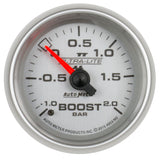 Autometer Ultra-Lite II Gauge Vac/Boost 2 1/16in -1 - +2 Bar Mechanical Ultra-Lite II - 4903-M2