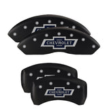 MGP 4 Caliper Covers Engraved Front & Rear RAM Red finish silver ch - 55001SRAMRD