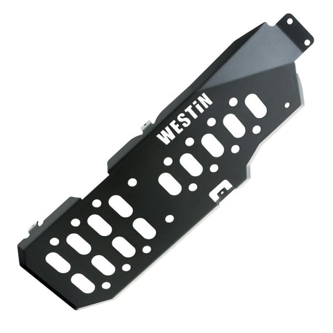 Westin/Snyper 07-17 Jeep Wrangler 2Dr Gas Tank Skid Plate - Textured Black - 42-21005