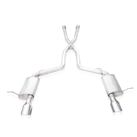 Stainless Works 18-19 Dodge Durango 6.4L Redline Catback Exhaust w/ Polished Tips - DUR18CBR
