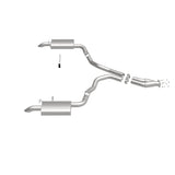 MagnaFlow 75-79 Chevy Corvette V8 5.7L Dual Split Rear Exit Stainless Cat-Back Perf Exhaust - 16710