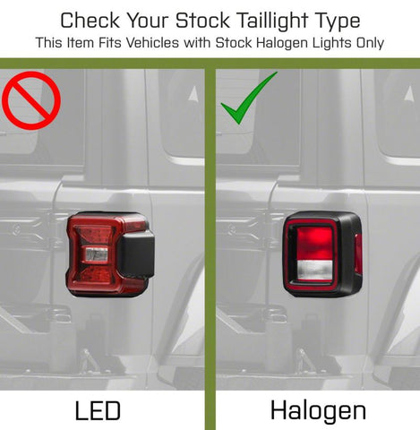 Raxiom 18-23 Jeep Wrangler JL Axial Series LED Tail Lights- Black Housing (Smoked Lens) - J142664-JL