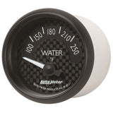Autometer GT Series 52mm Short Sweep Electronic 100-250 Deg F Water Temperature - 8037