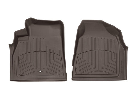 WeatherTech 2008+ Buick Enclave Front FloorLiner HP - Cocoa - 472511IM